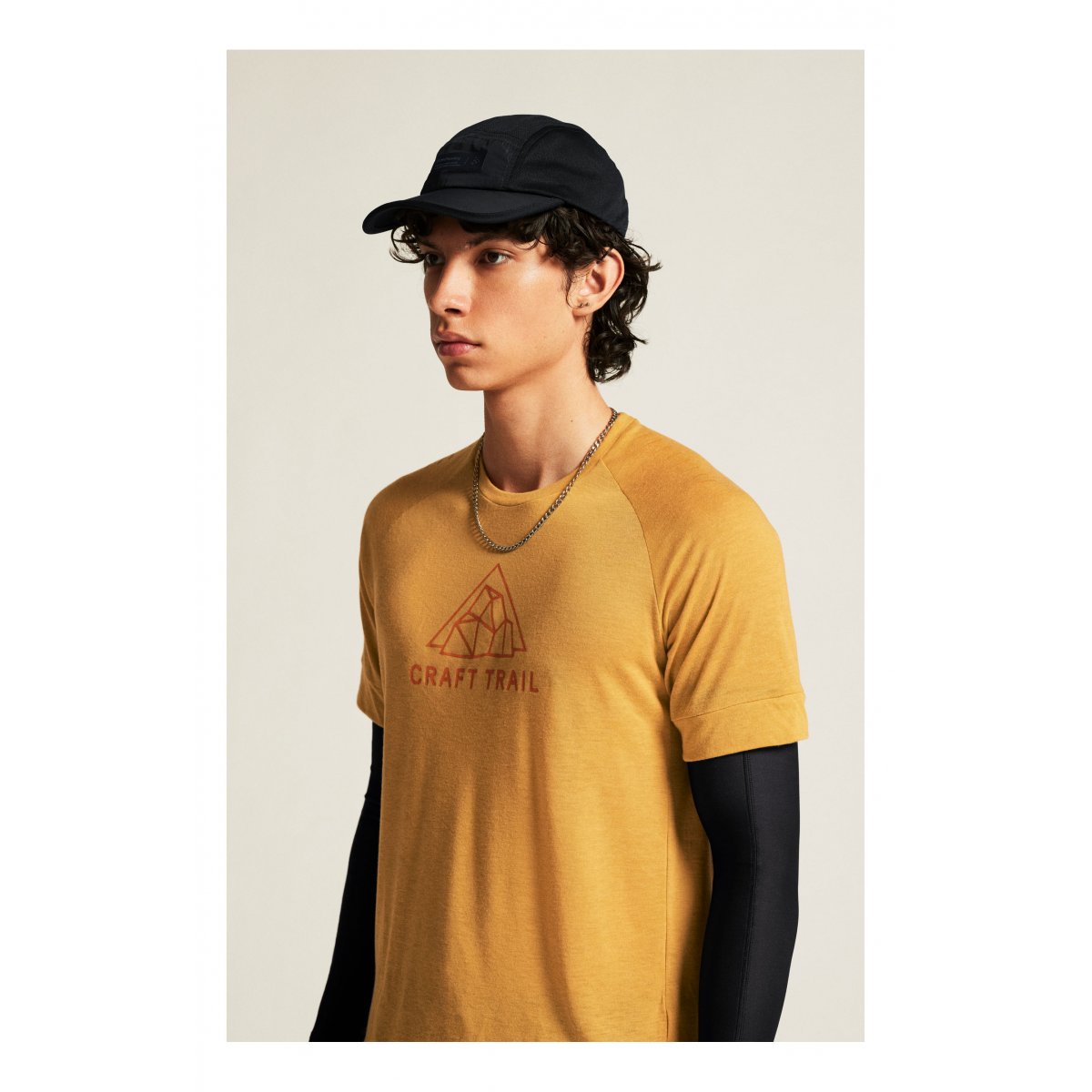 Adv trail wool ss tee m