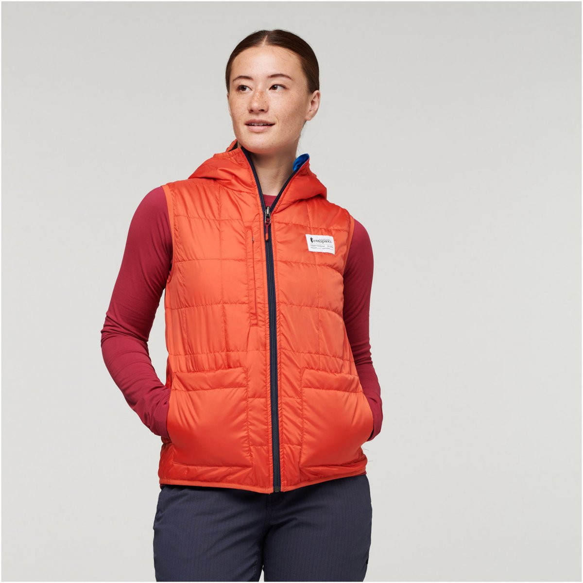 Teca Calido Hooded Vest W