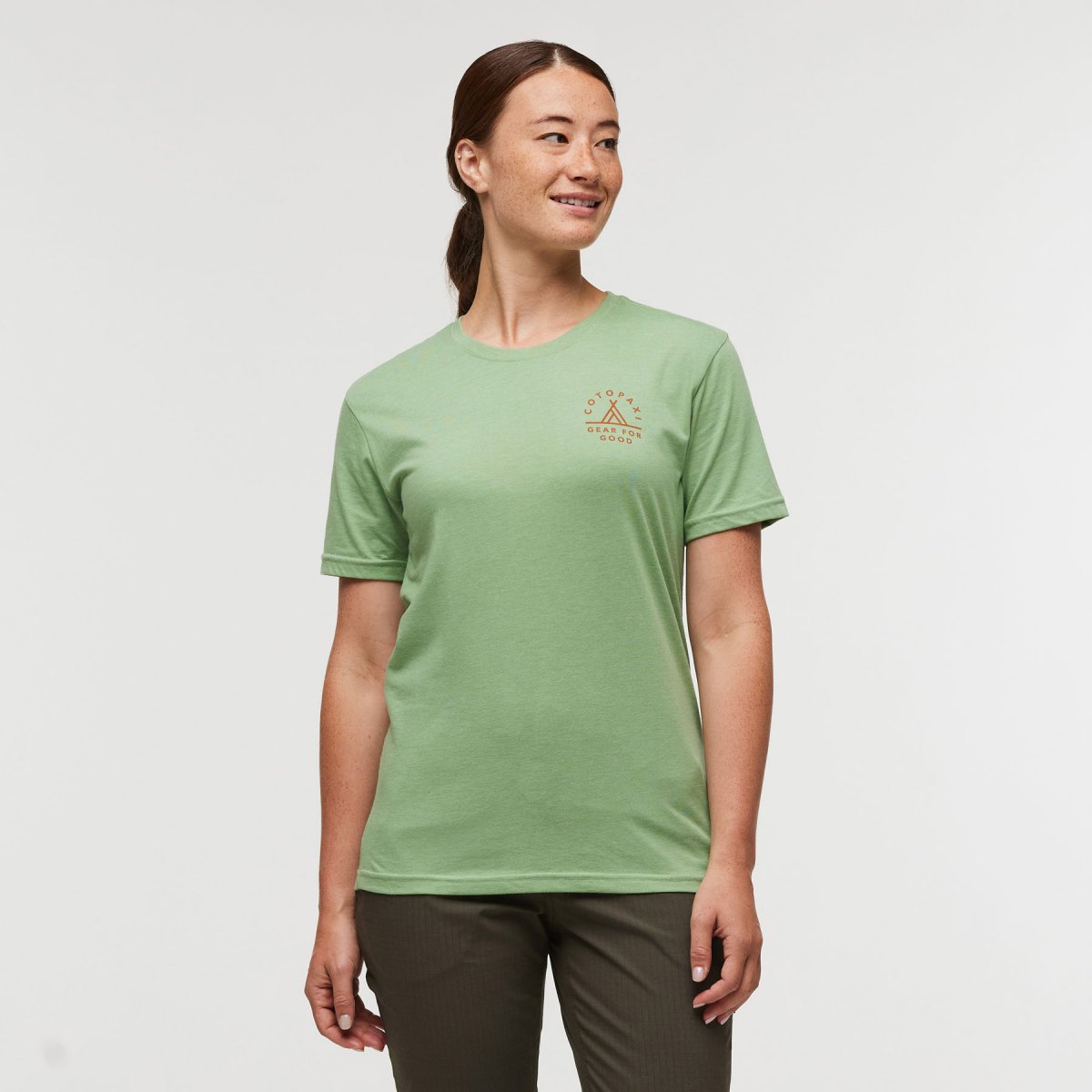 Llama Map Organic T-Shirt W
