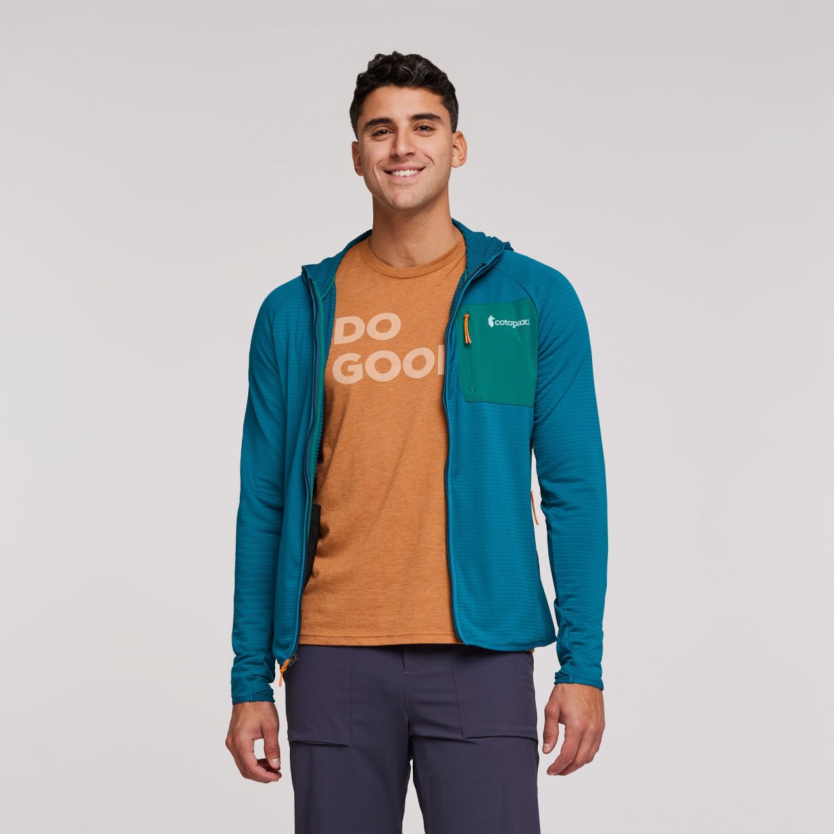 Otero Fleece Full-Zip Hooded Jacket M