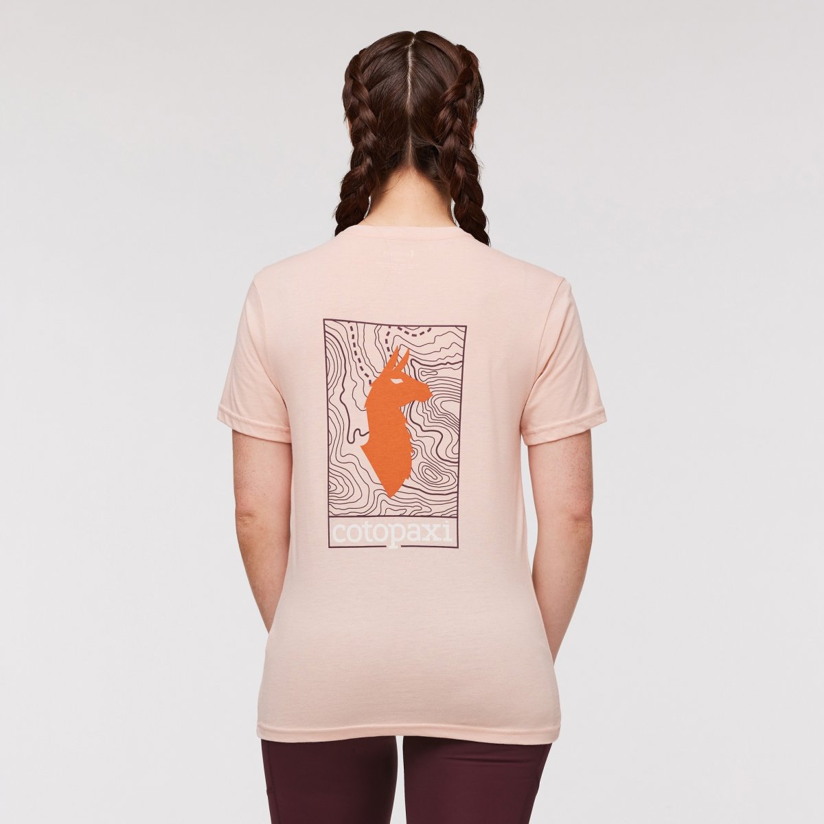 Llama Map Organic T-Shirt W