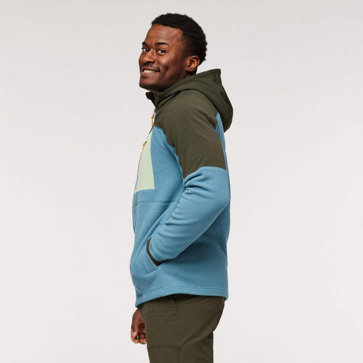 Abrazo Fleece Hooded Full-Zip Jacket M