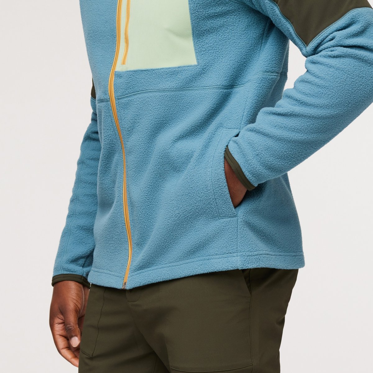 Abrazo Fleece Hooded Full-Zip Jacket M