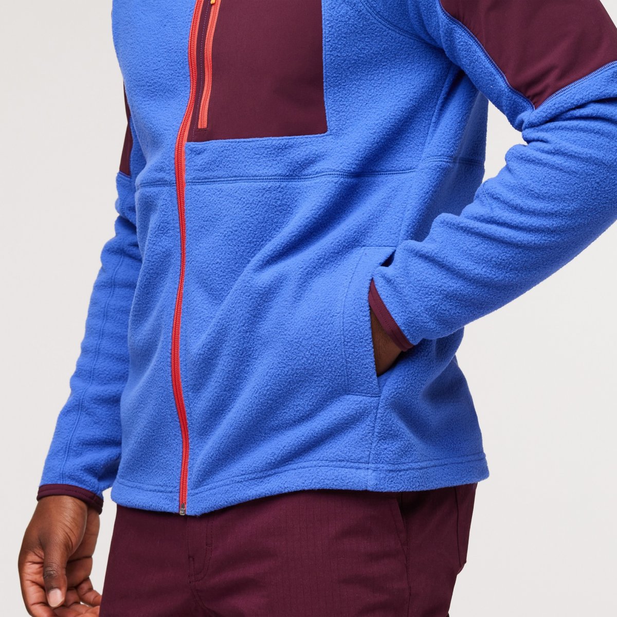 Abrazo Fleece Hooded Full-Zip Jacket M