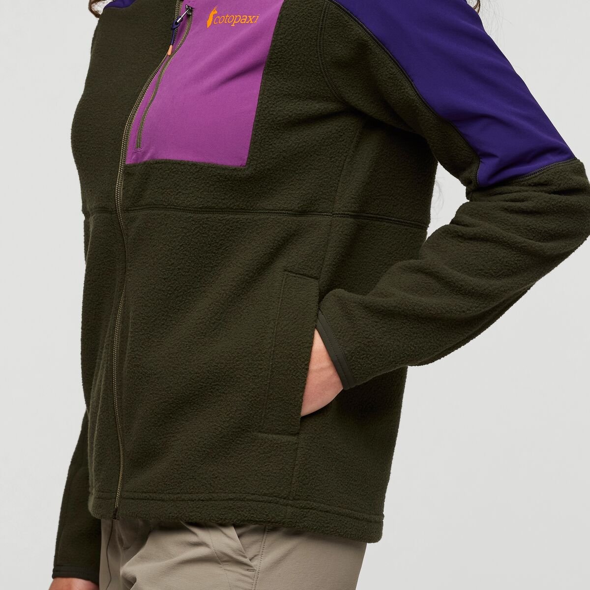 Abrazo Hooded Full-Zip Fleece Jacket W