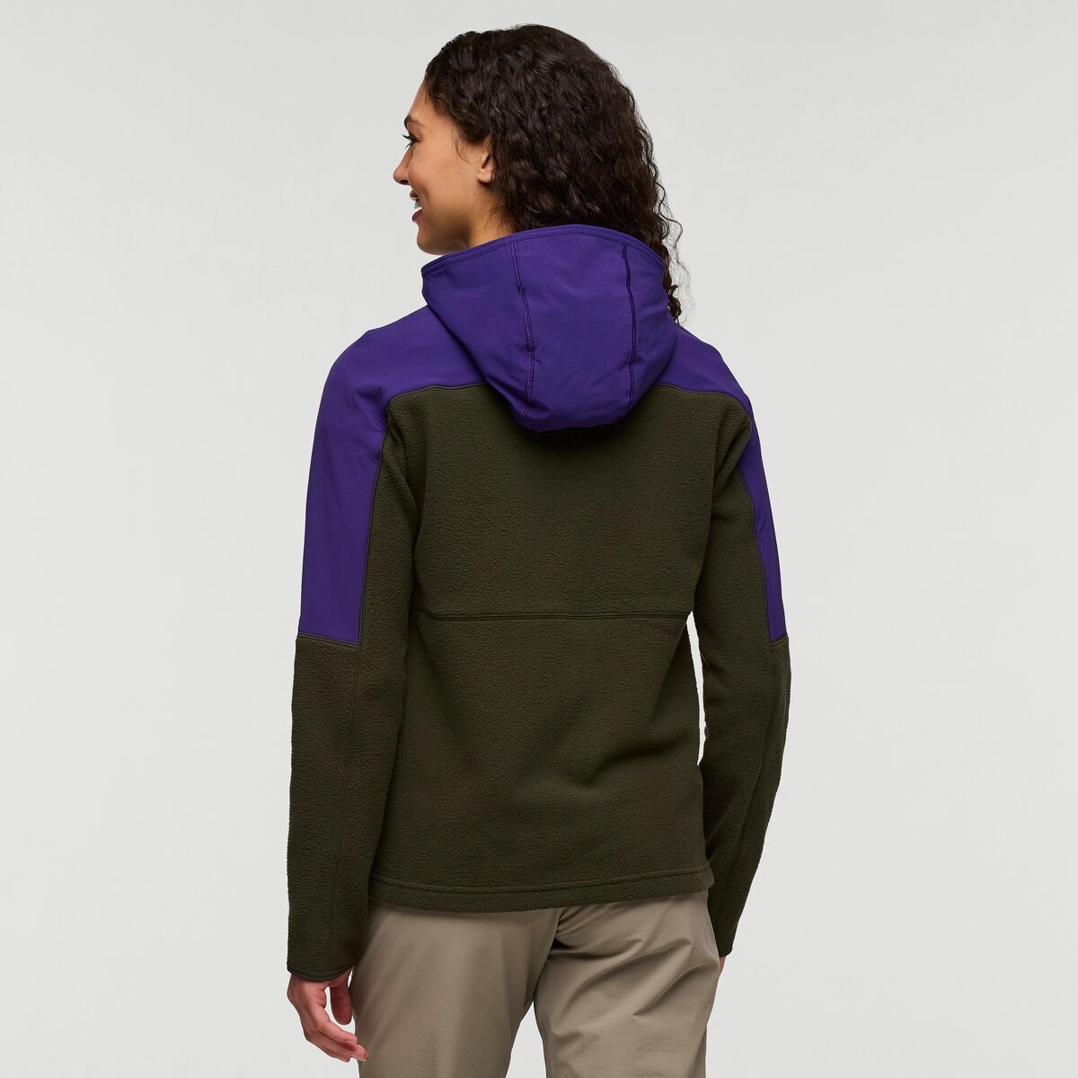 Abrazo Hooded Full-Zip Fleece Jacket W