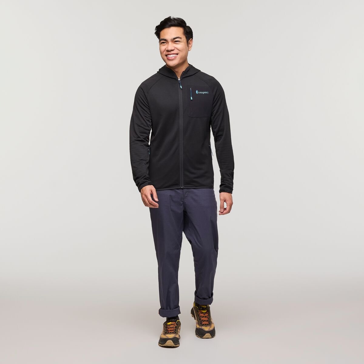 Otero Fleece Full-Zip Hooded Jacket M