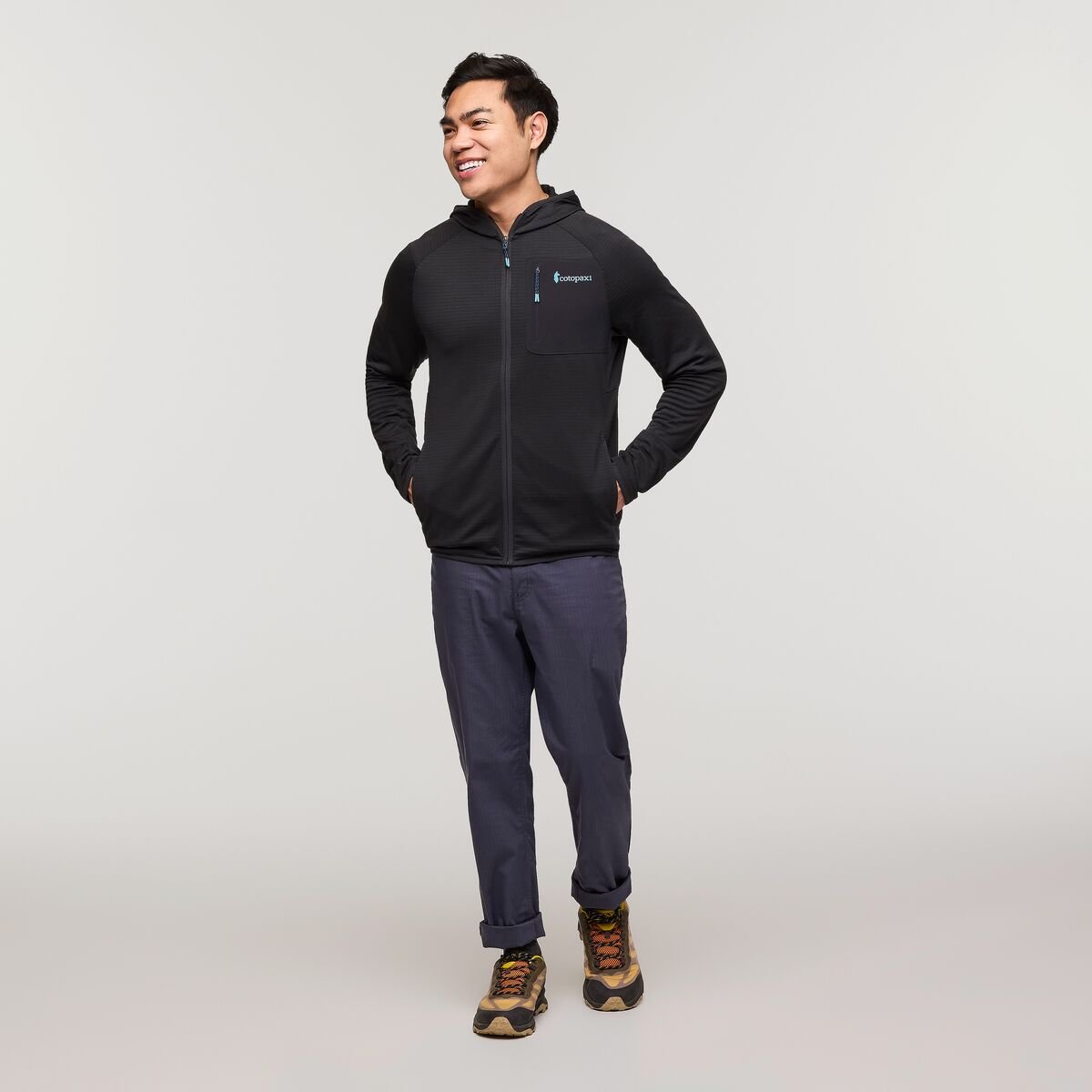 Otero Fleece Full-Zip Hooded Jacket M