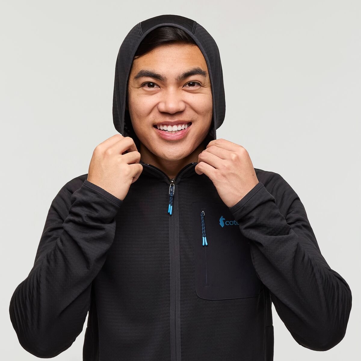 Otero Fleece Full-Zip Hooded Jacket M