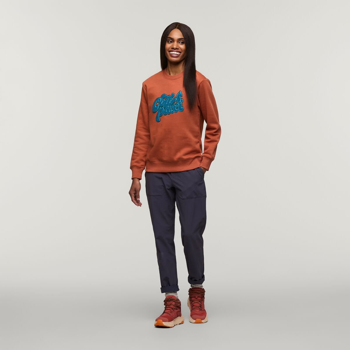 Coto-Patch Crew Sweatshirt W