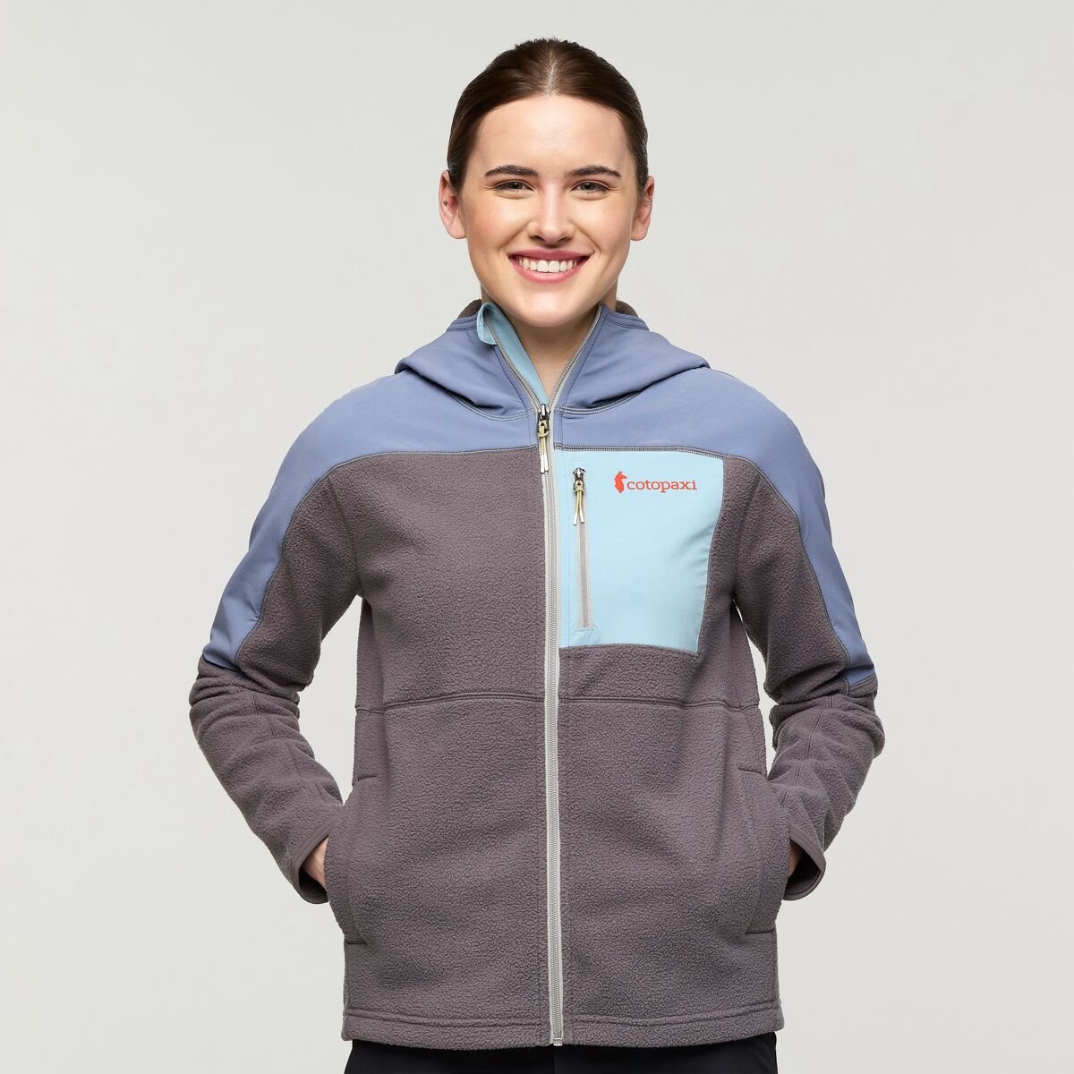 Abrazo Hooded Full-Zip Fleece Jacket W