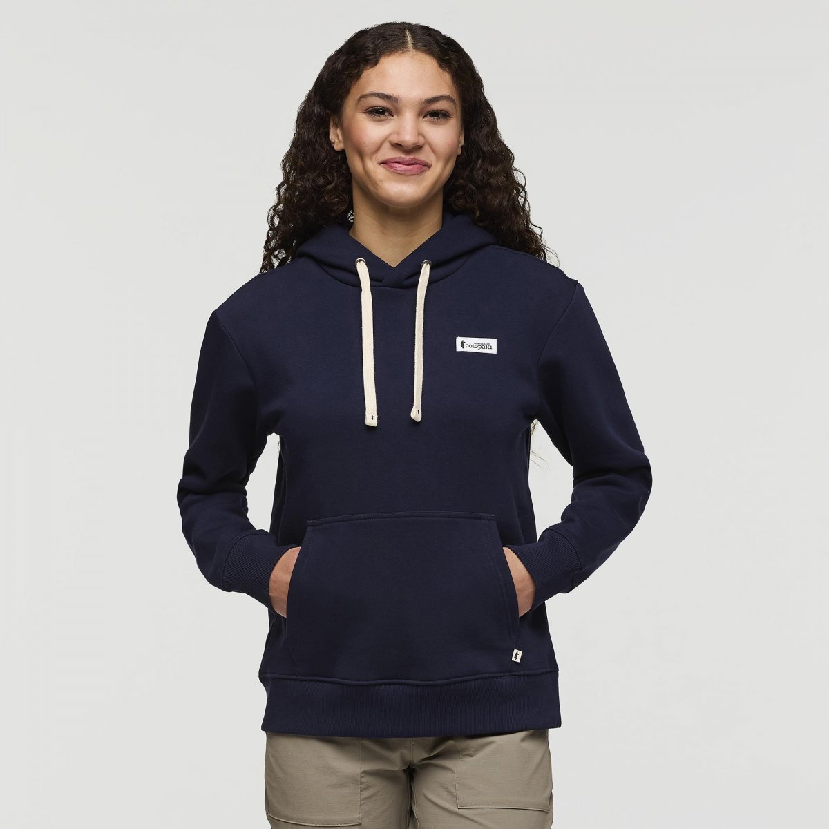 Llama Patch Pullover Hoodie W