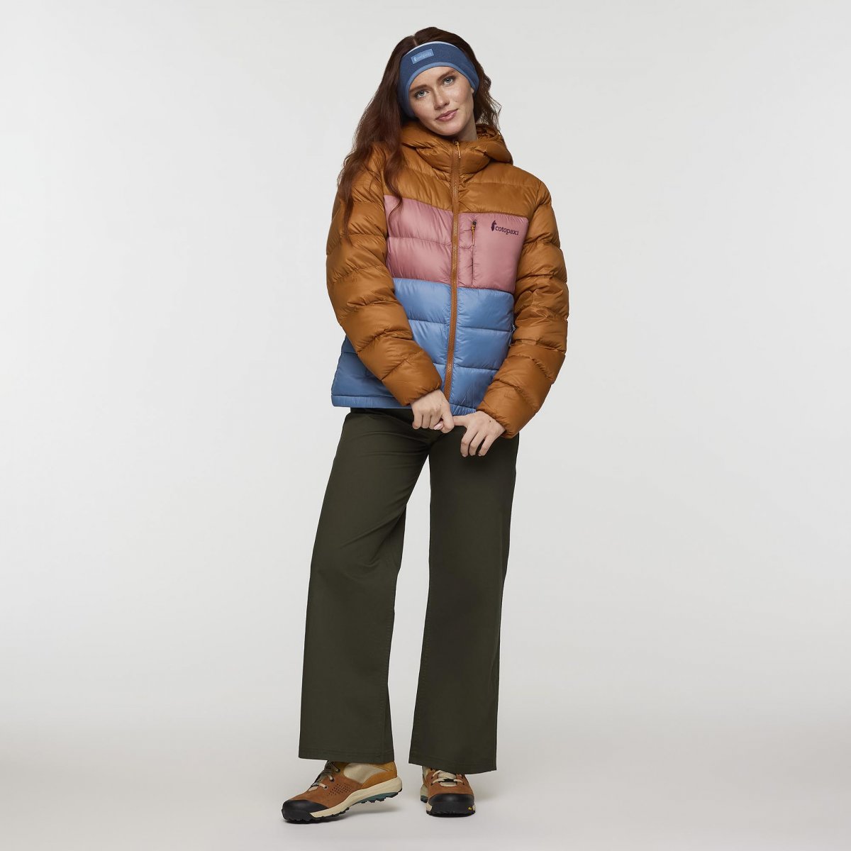 Fuego Max Down Hooded Jacket W
