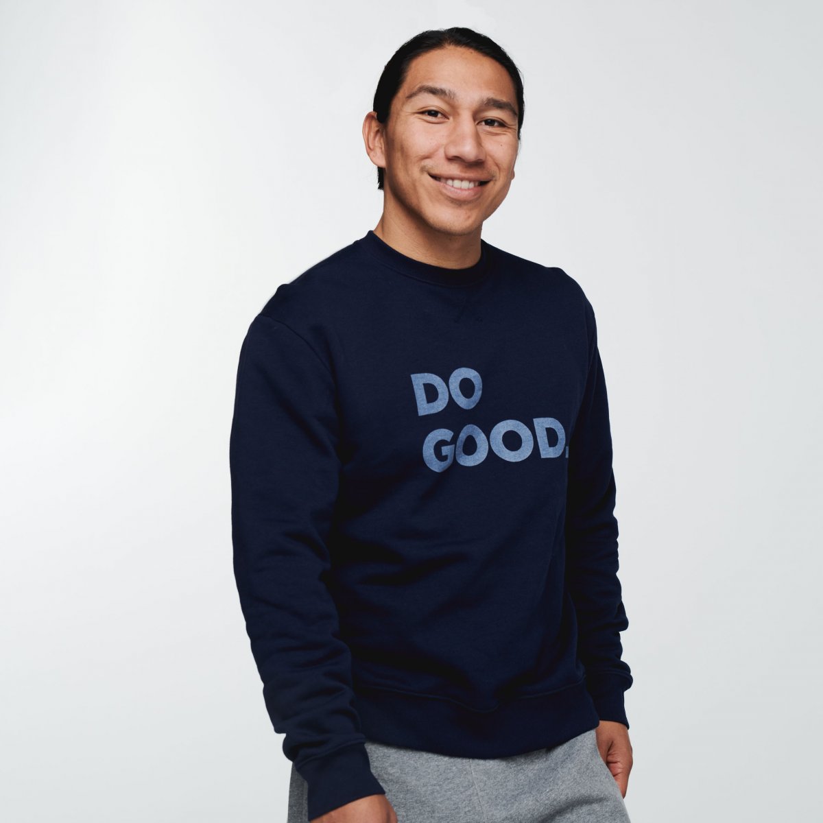 Do Good Organic Crew Sweatshirt M 