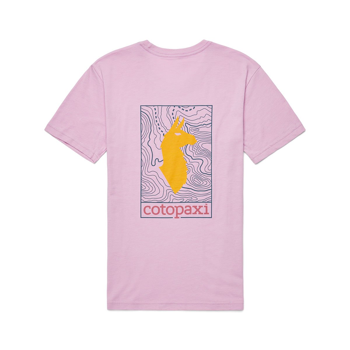 Llama Map Organic T-Shirt W