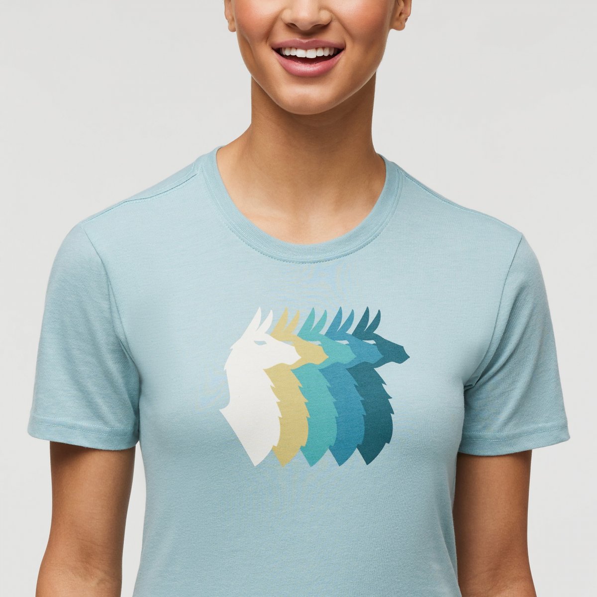 Llama Sequence Organic T-Shirt W