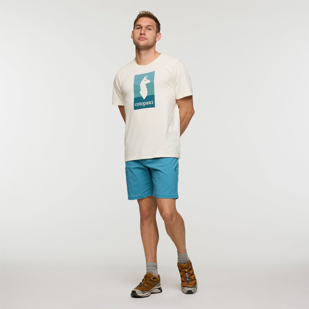 Llama Block T-Shirt M