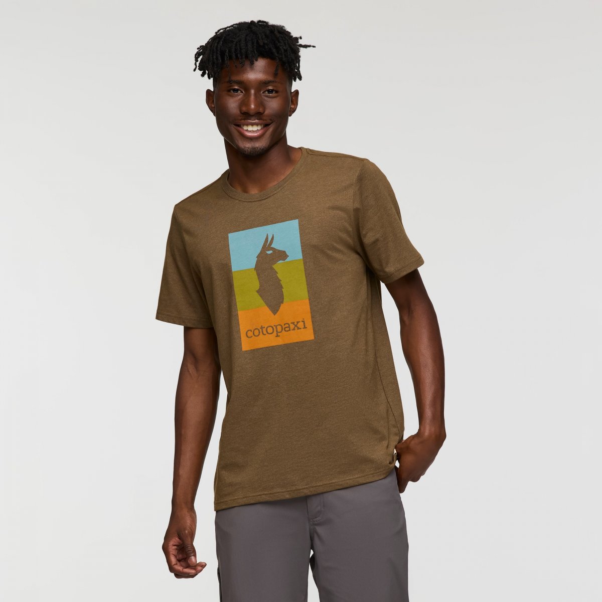 Llama Block T-Shirt M