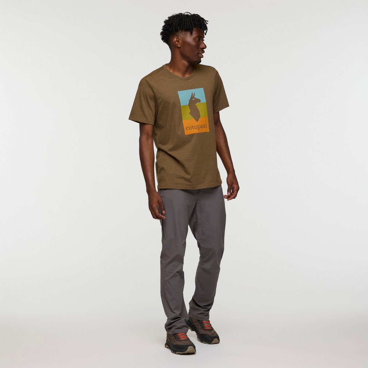 Llama Block T-Shirt M