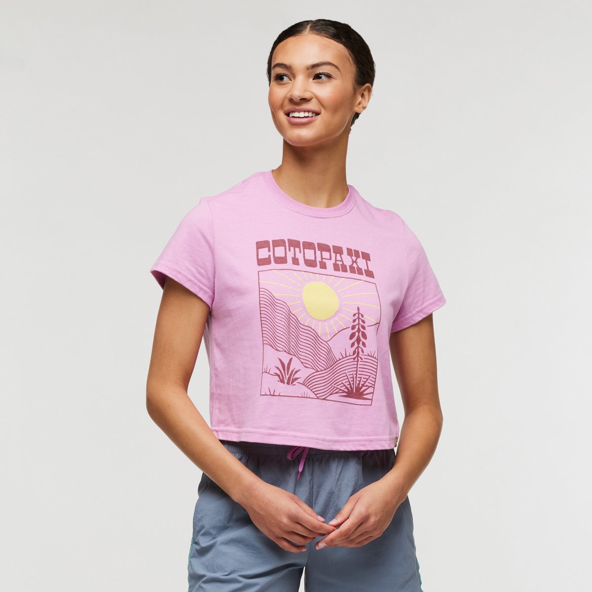 Western Hills Crop T-Shirt W