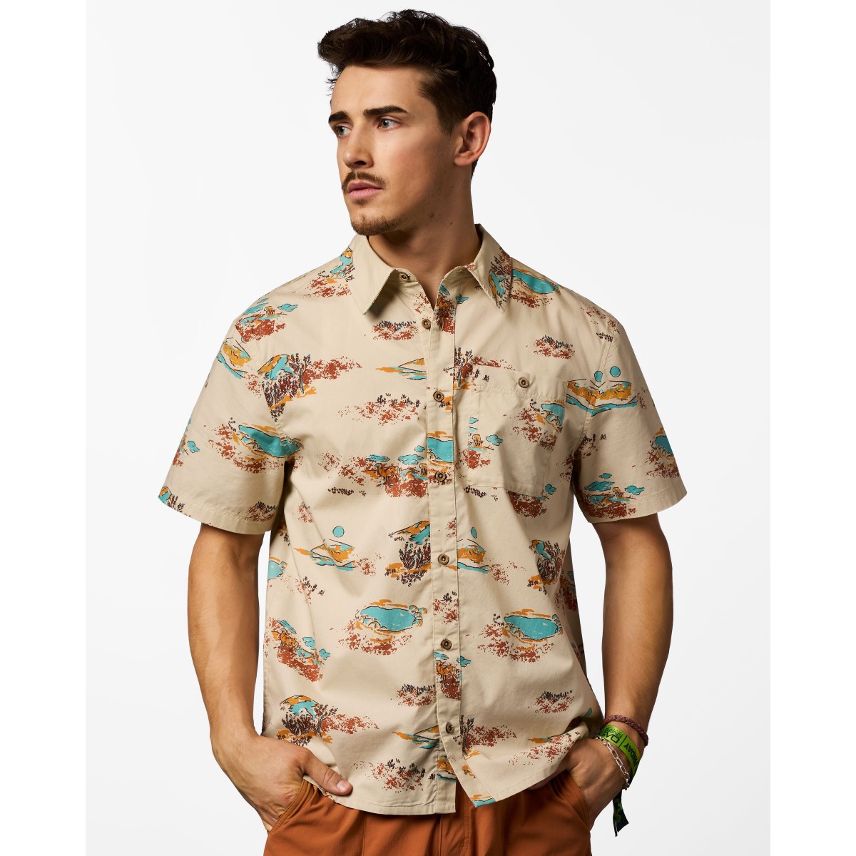 Estival button up shirt - print m