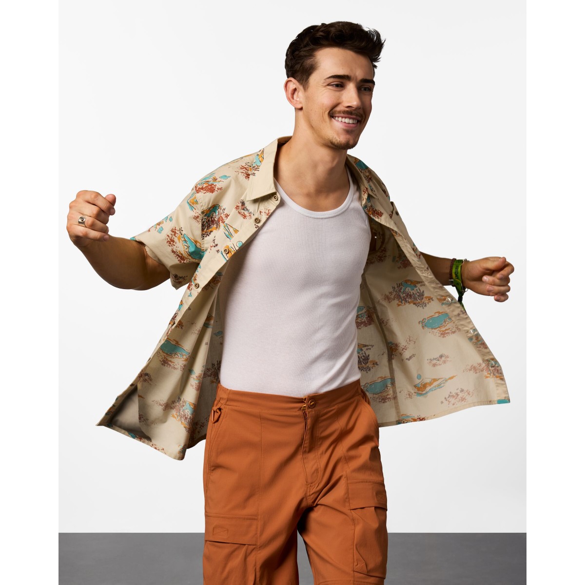 Estival button up shirt - print m