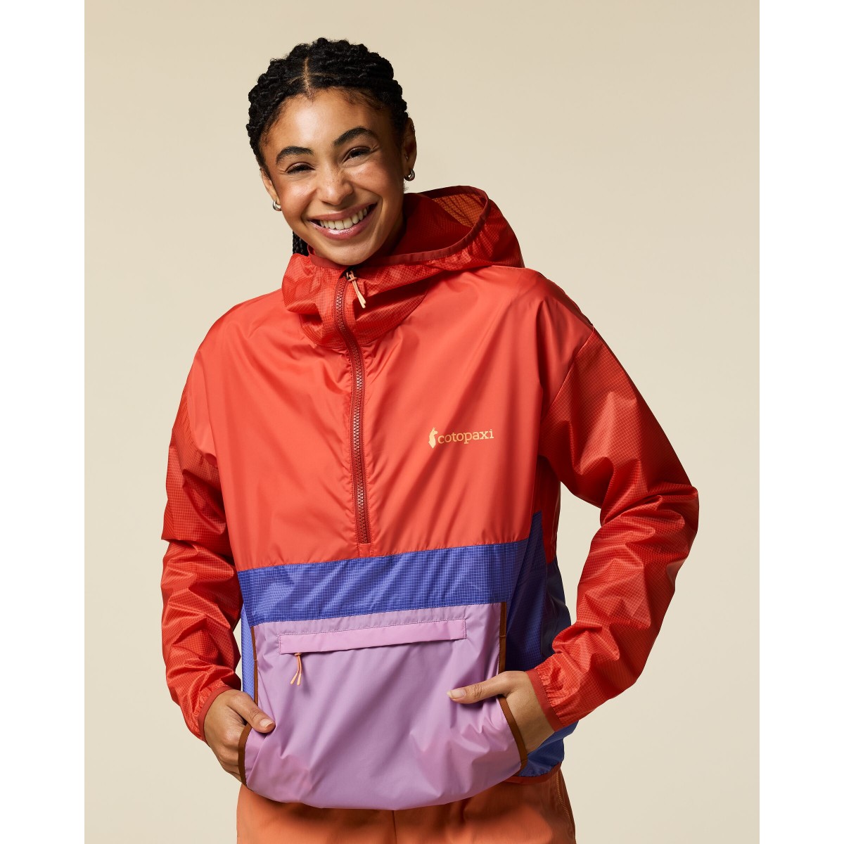 Teca Half-Zip Windbreaker W