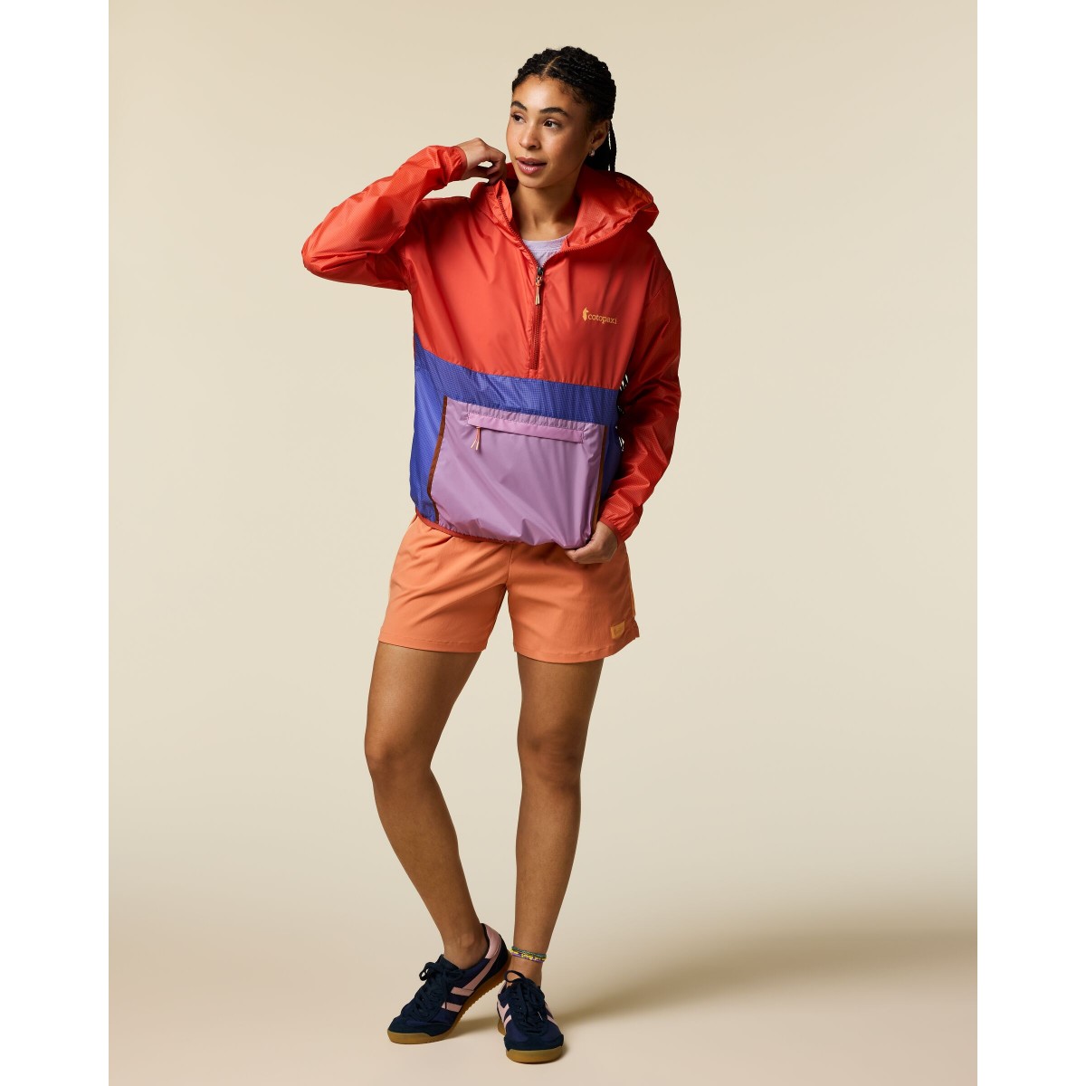 Teca Half-Zip Windbreaker W