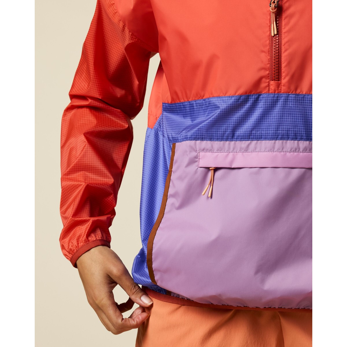 Teca Half-Zip Windbreaker W