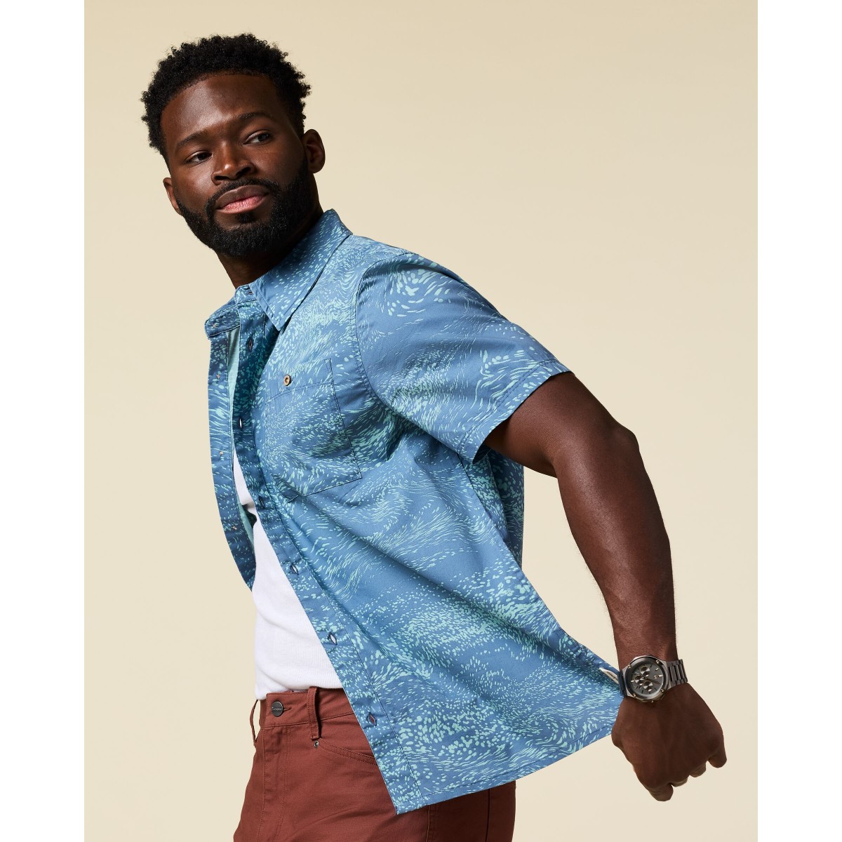 Estival button up shirt - print m