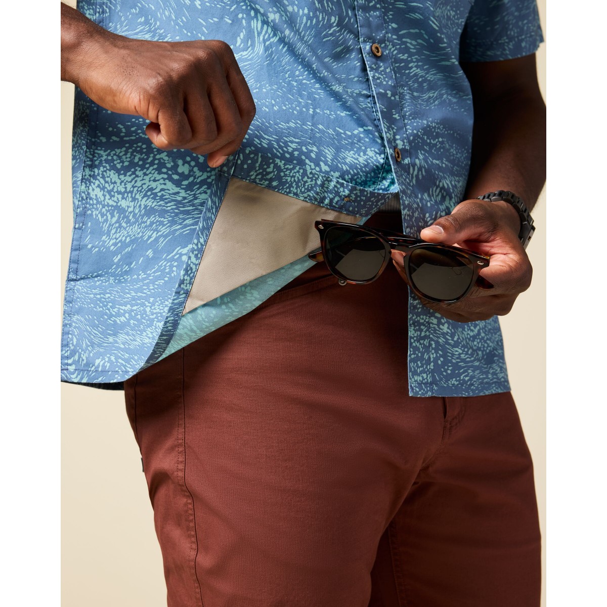 Estival button up shirt - print m