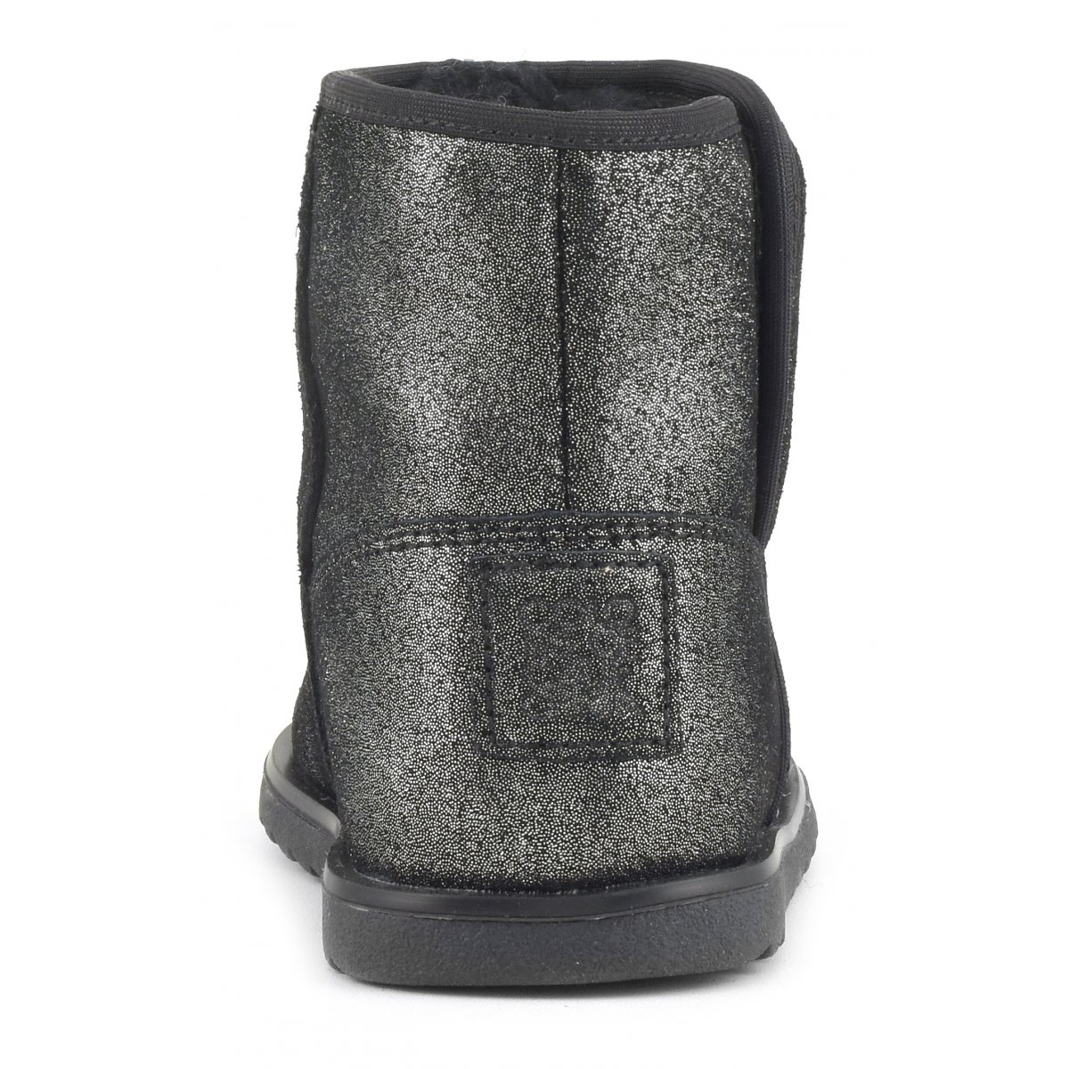 Bottes de neige en daim pailleté