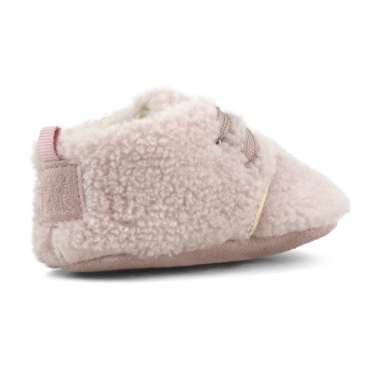 Botte de neige en fausse fourrure avec lacets