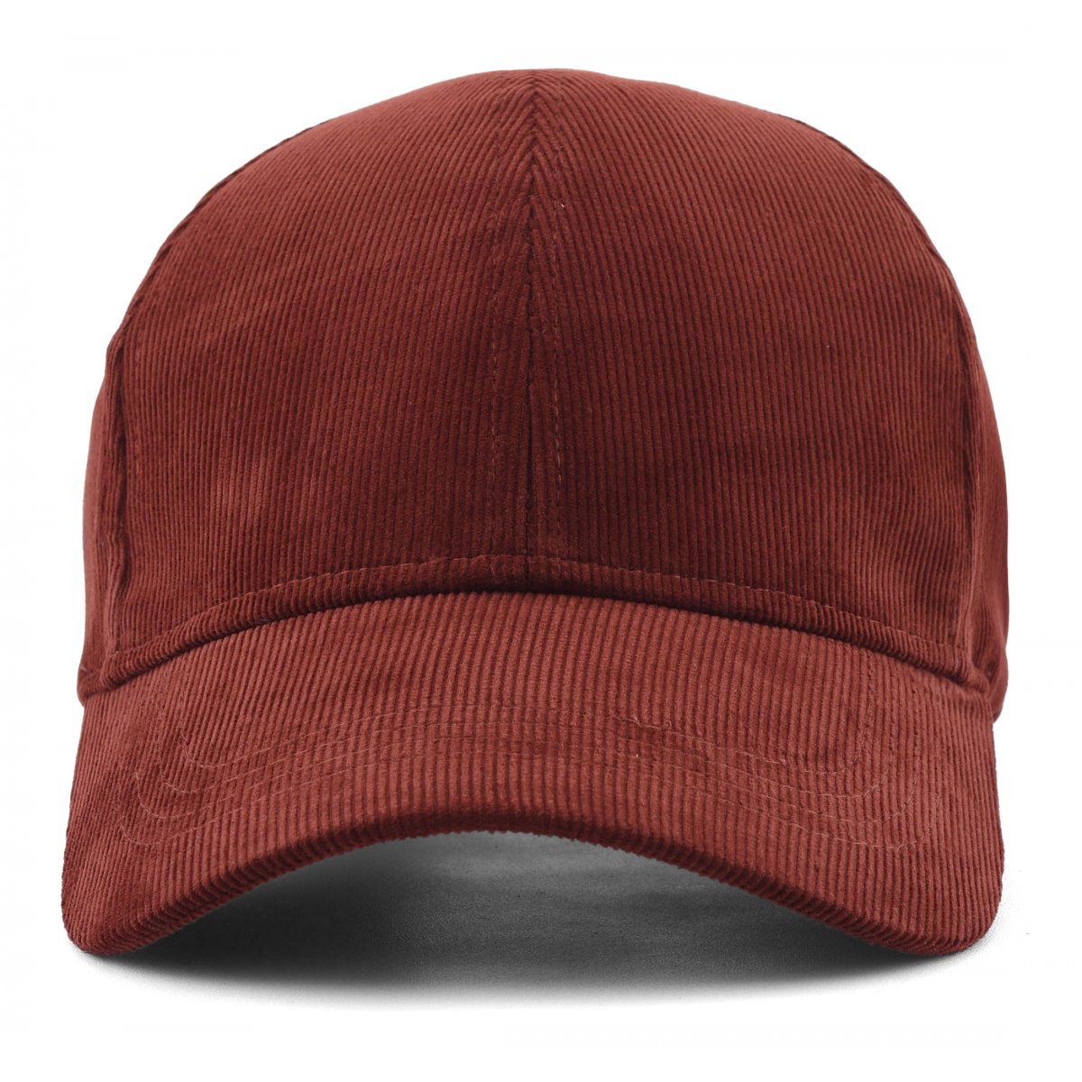 Casquette de baseball en velours côtelé