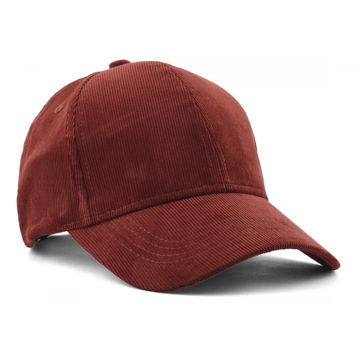 Casquette de baseball en velours côtelé