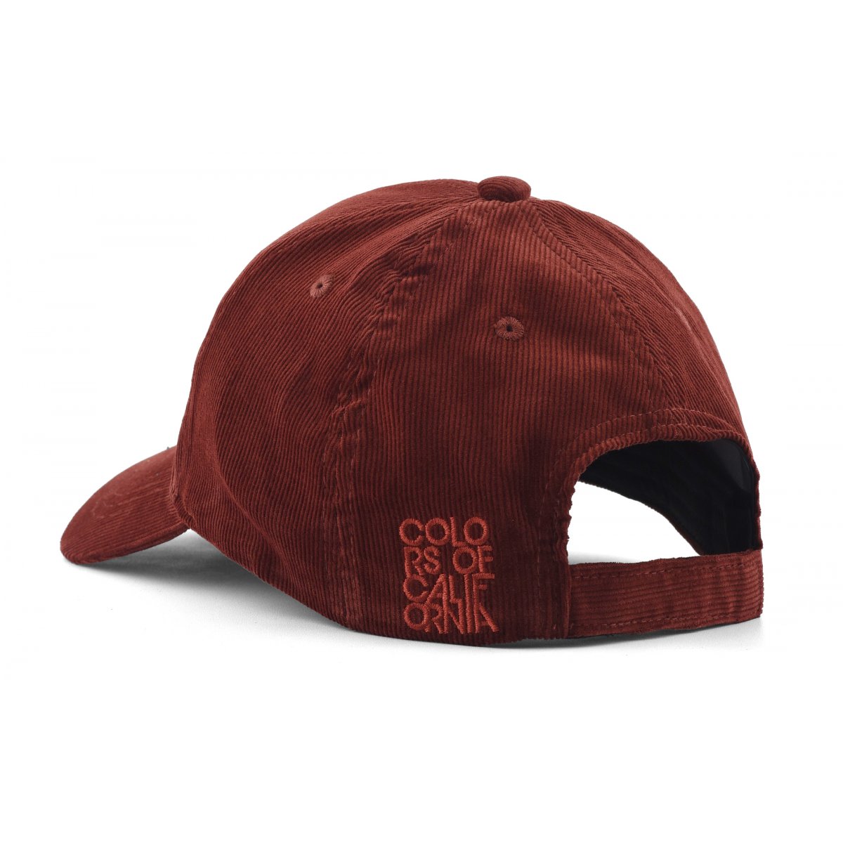 Casquette de baseball en velours côtelé