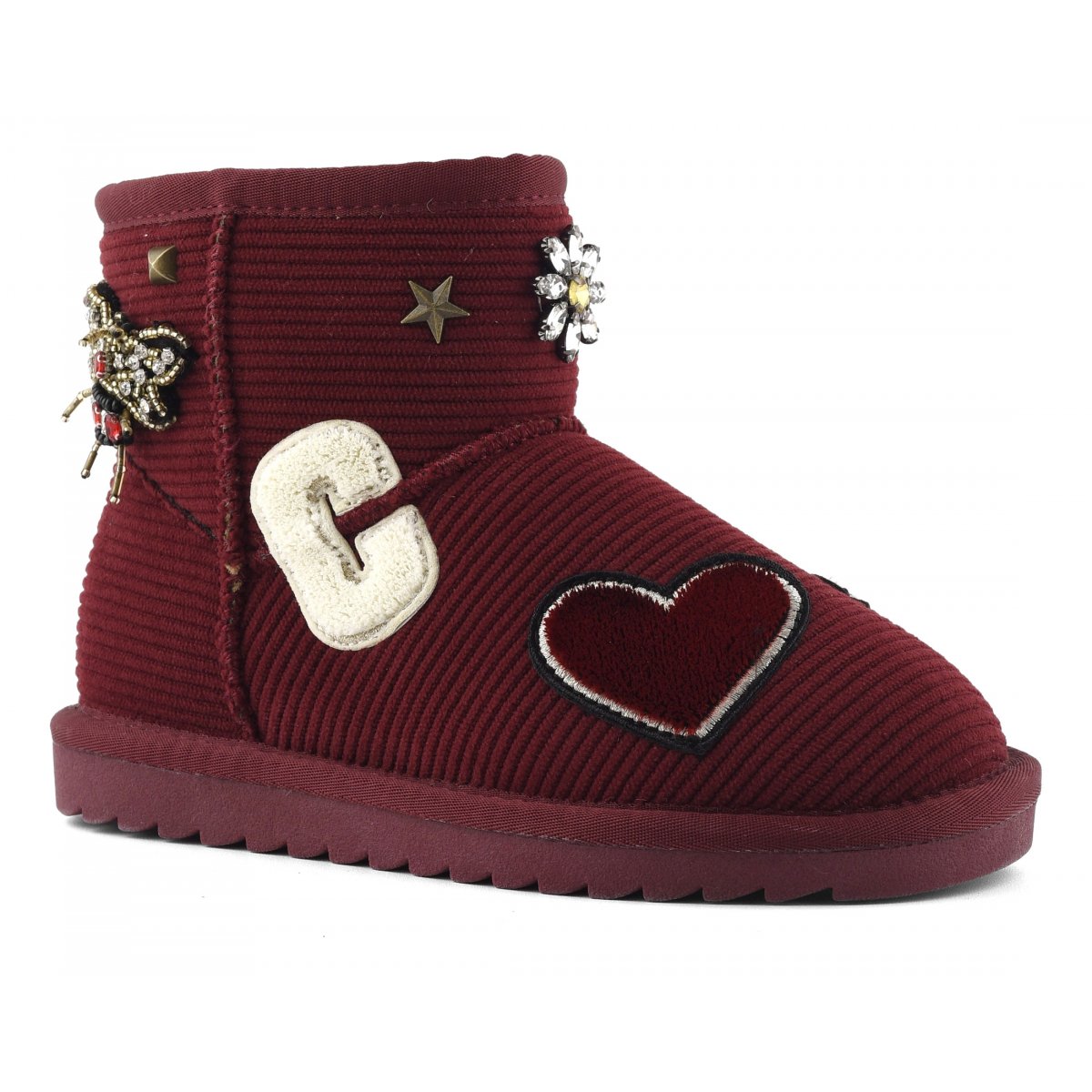 Boot Velvet and Patches