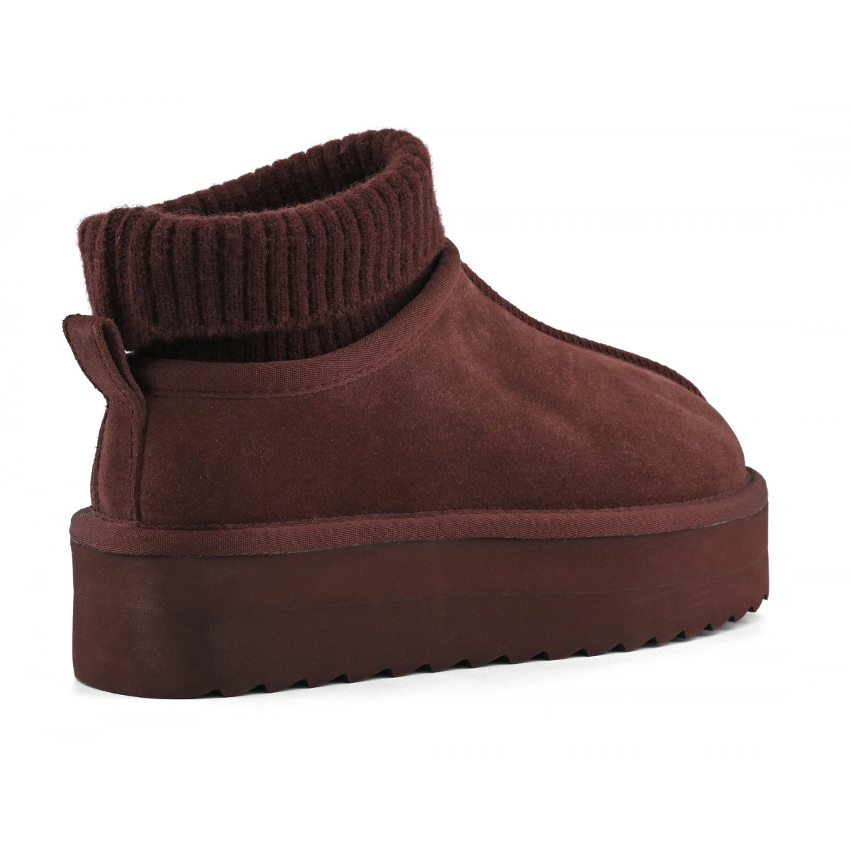 Sabots chaussette sur semelle compensée