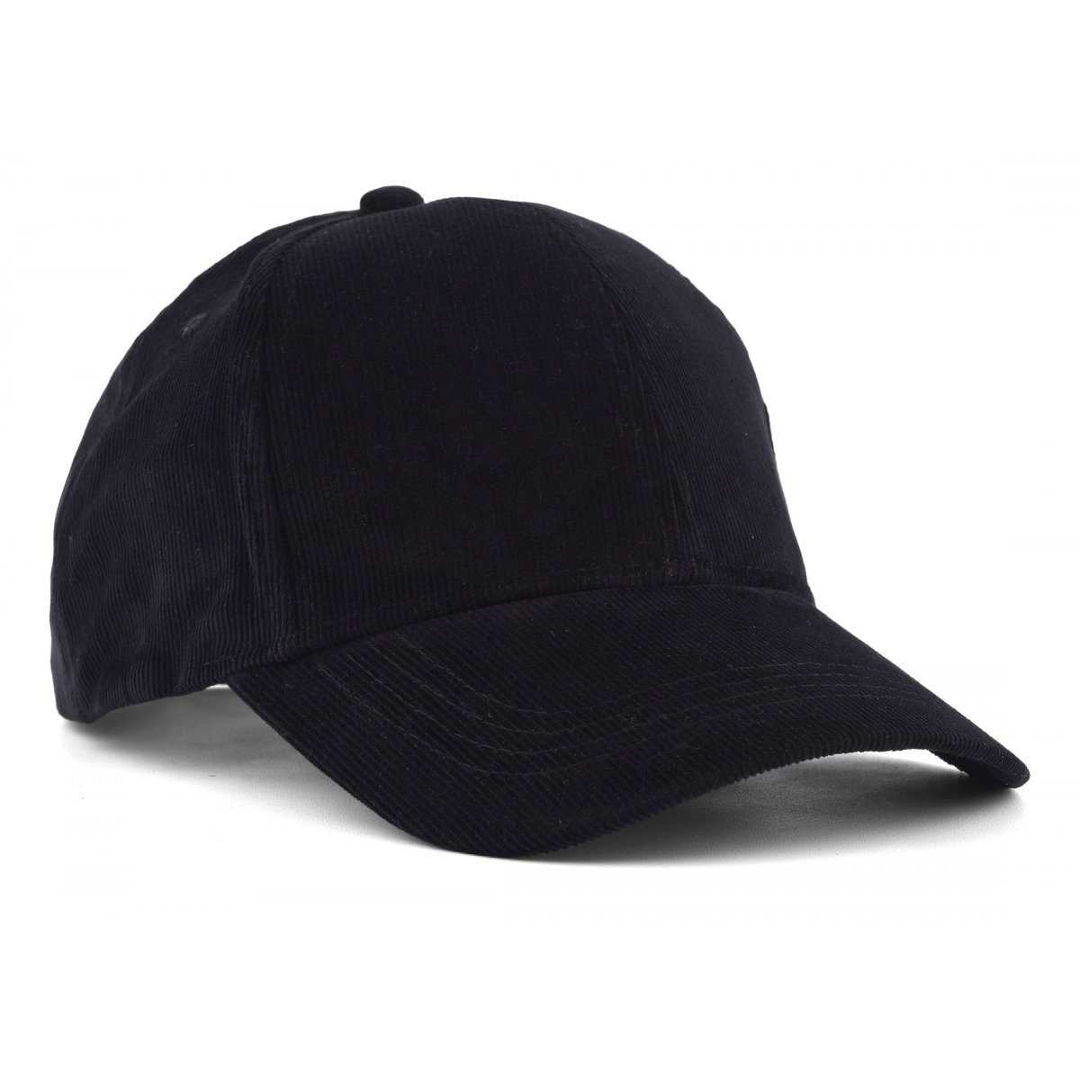 Casquette de baseball en velours côtelé