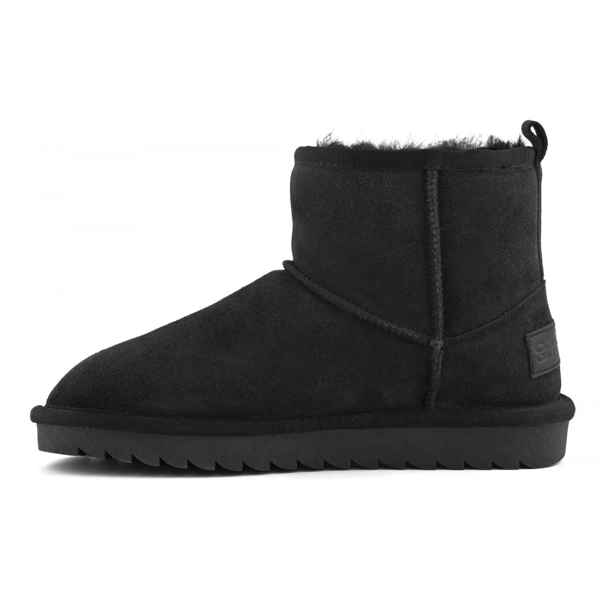 Botte en peau de mouton et daim