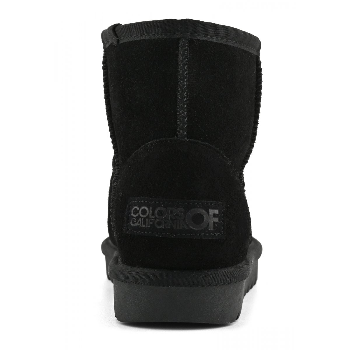 Bottines en cuir suédé