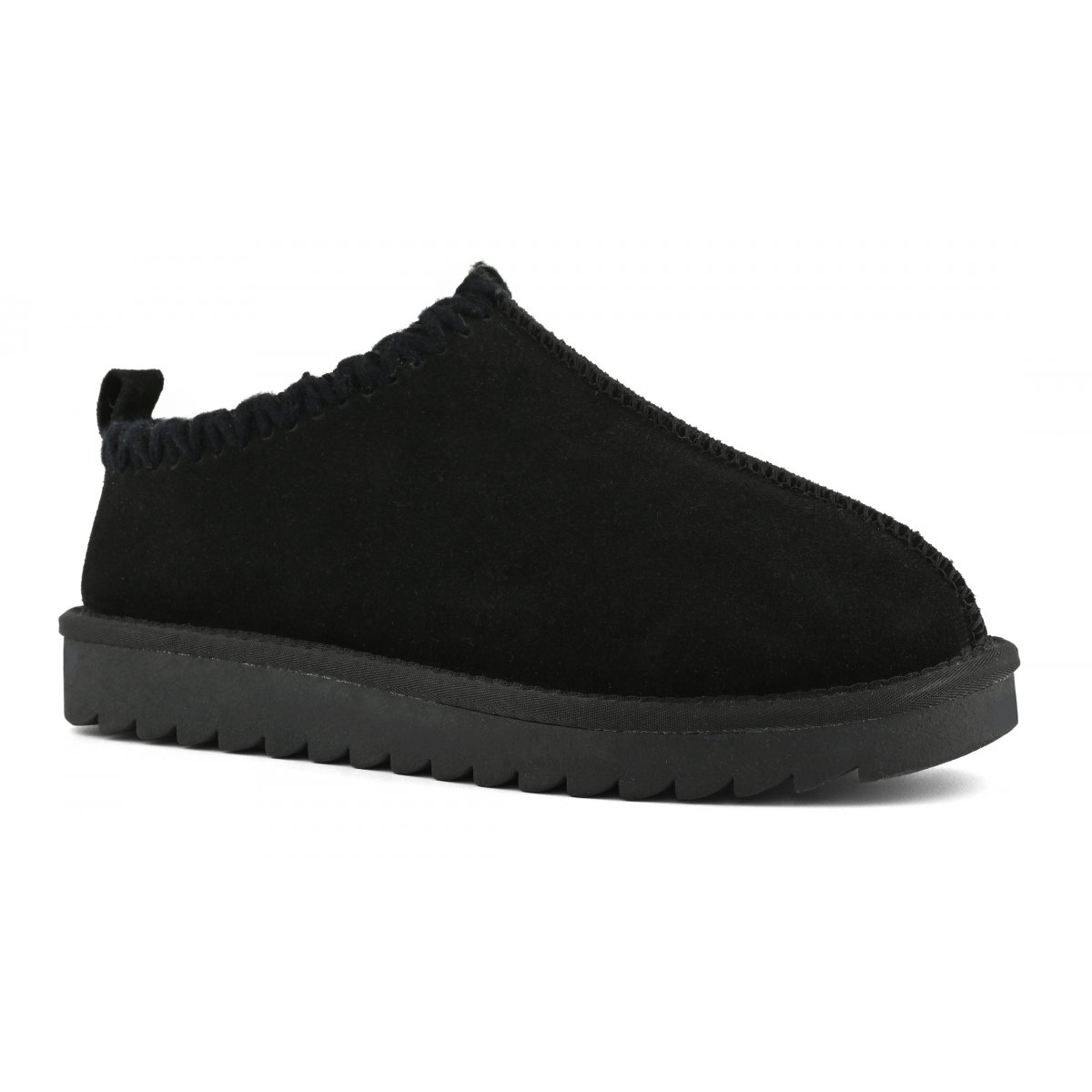 Sabot avec coutures unicolores