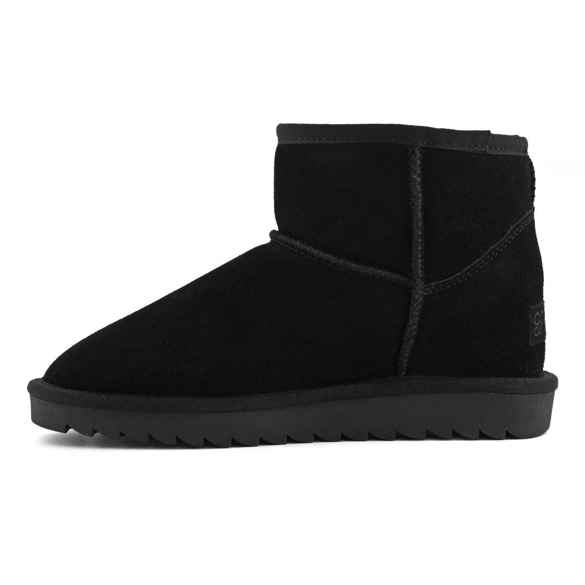 Botte d'hiver en daim avec cale intérieure