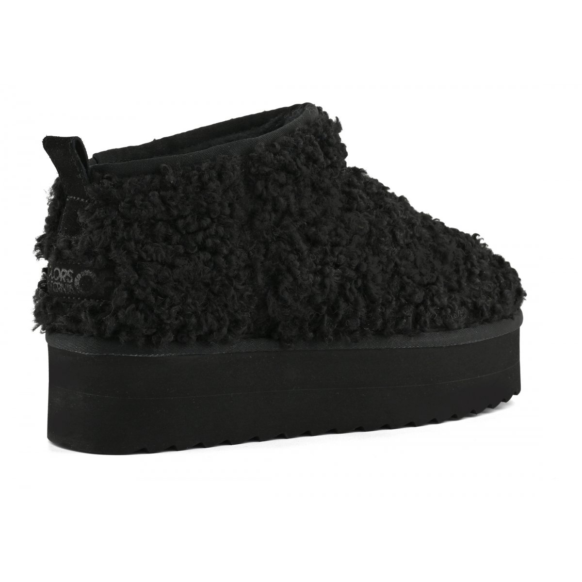 Bottes à plateau fourrure teddy