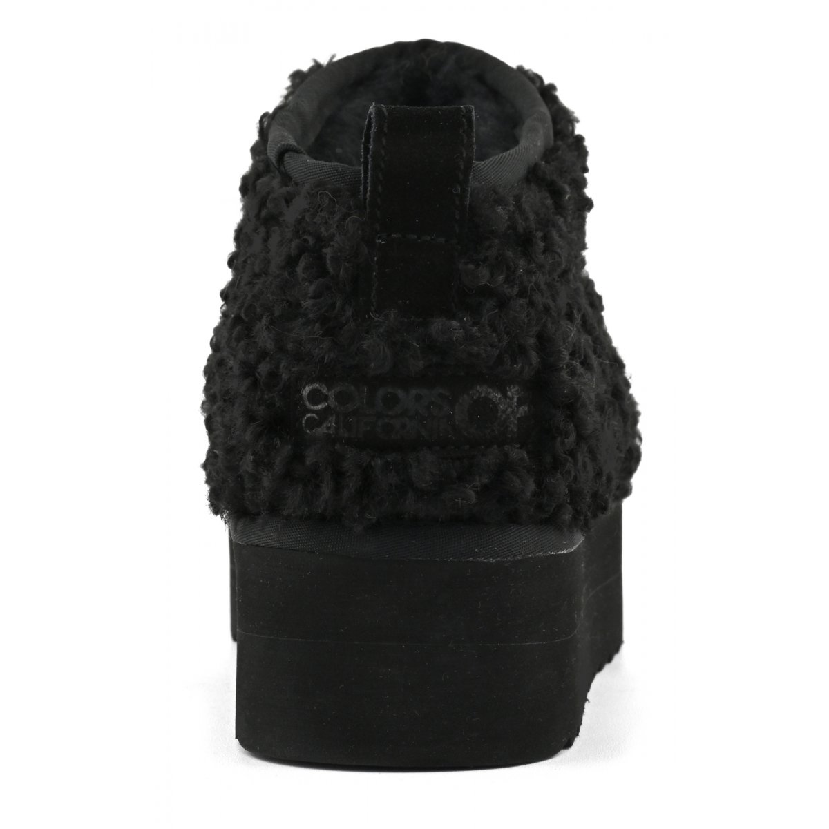 Bottes à plateau fourrure teddy