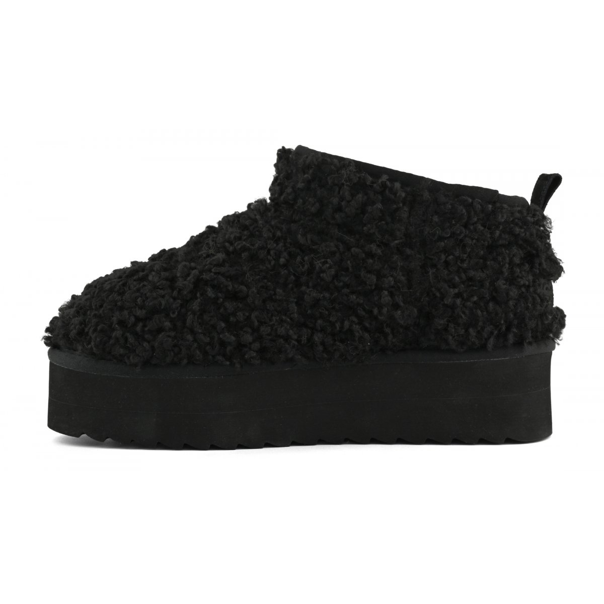 Bottes à plateau fourrure teddy
