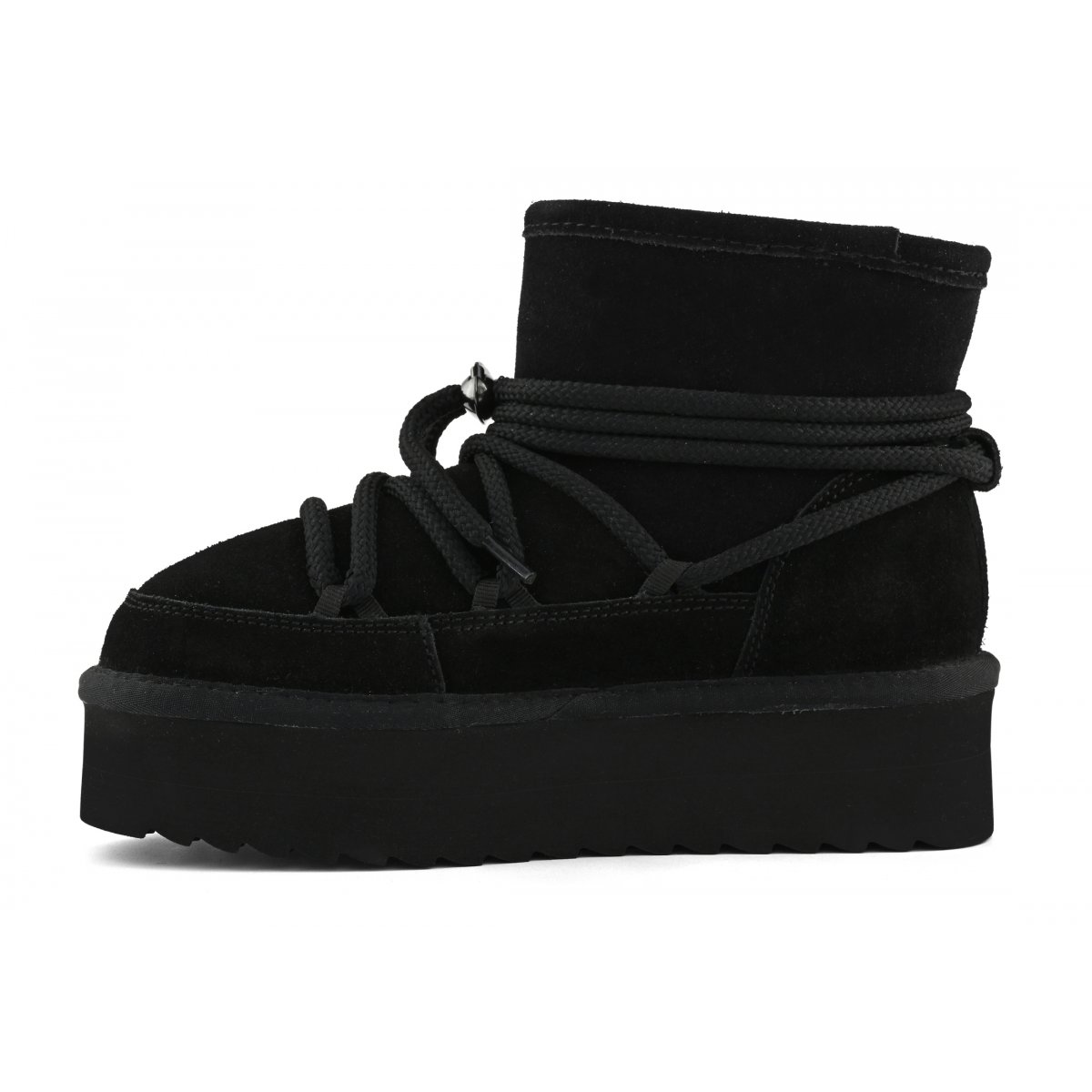 Bottes à plateau look mountain