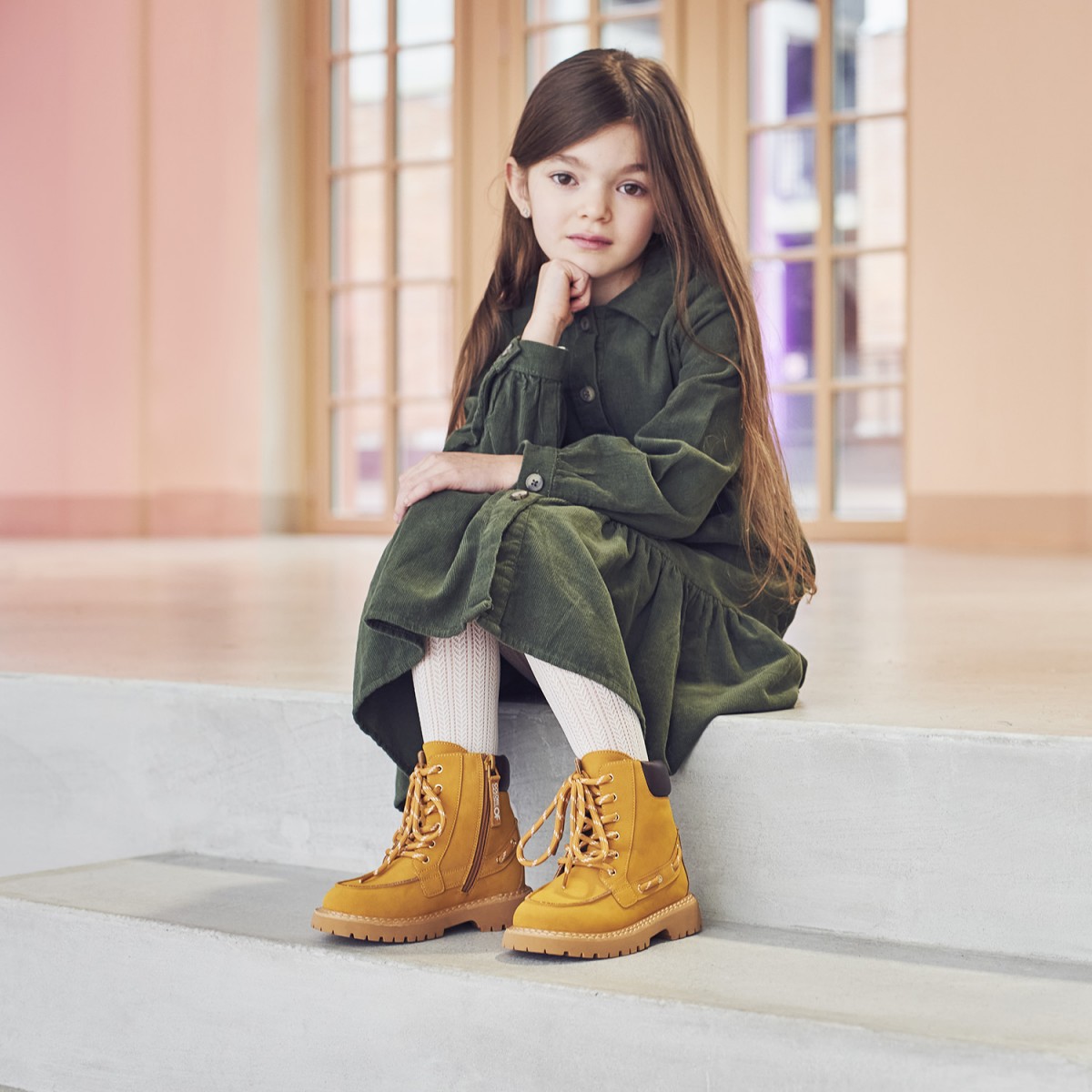 Bottines à lacets