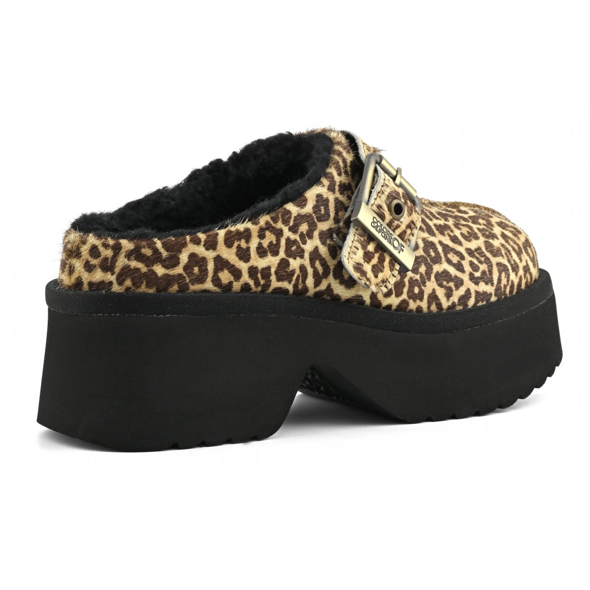 Sabot clogform ponyhair