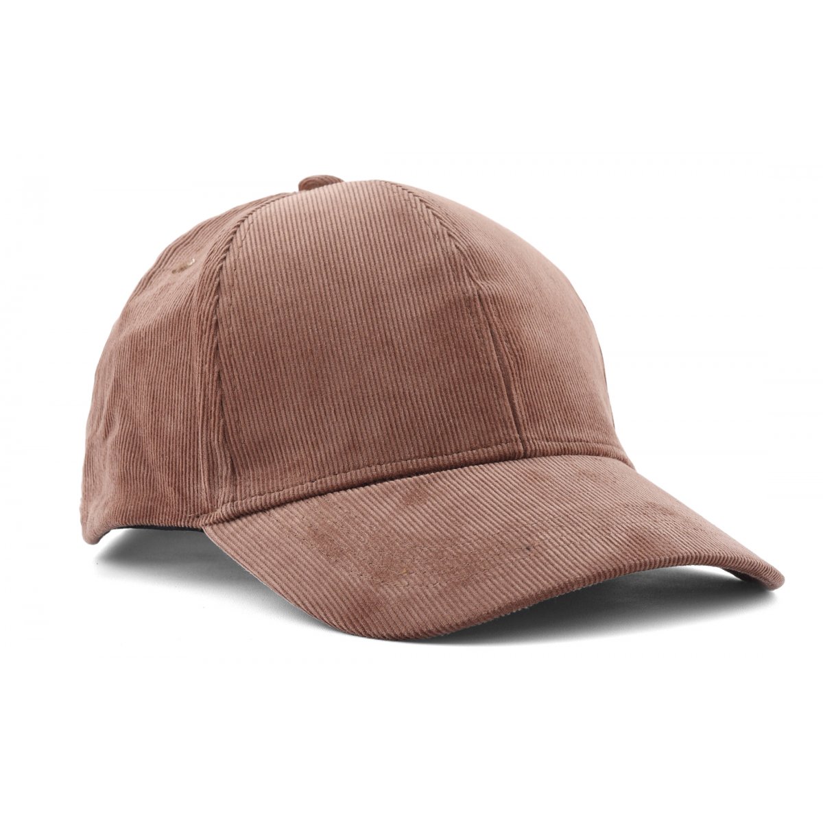 Casquette de baseball en velours côtelé